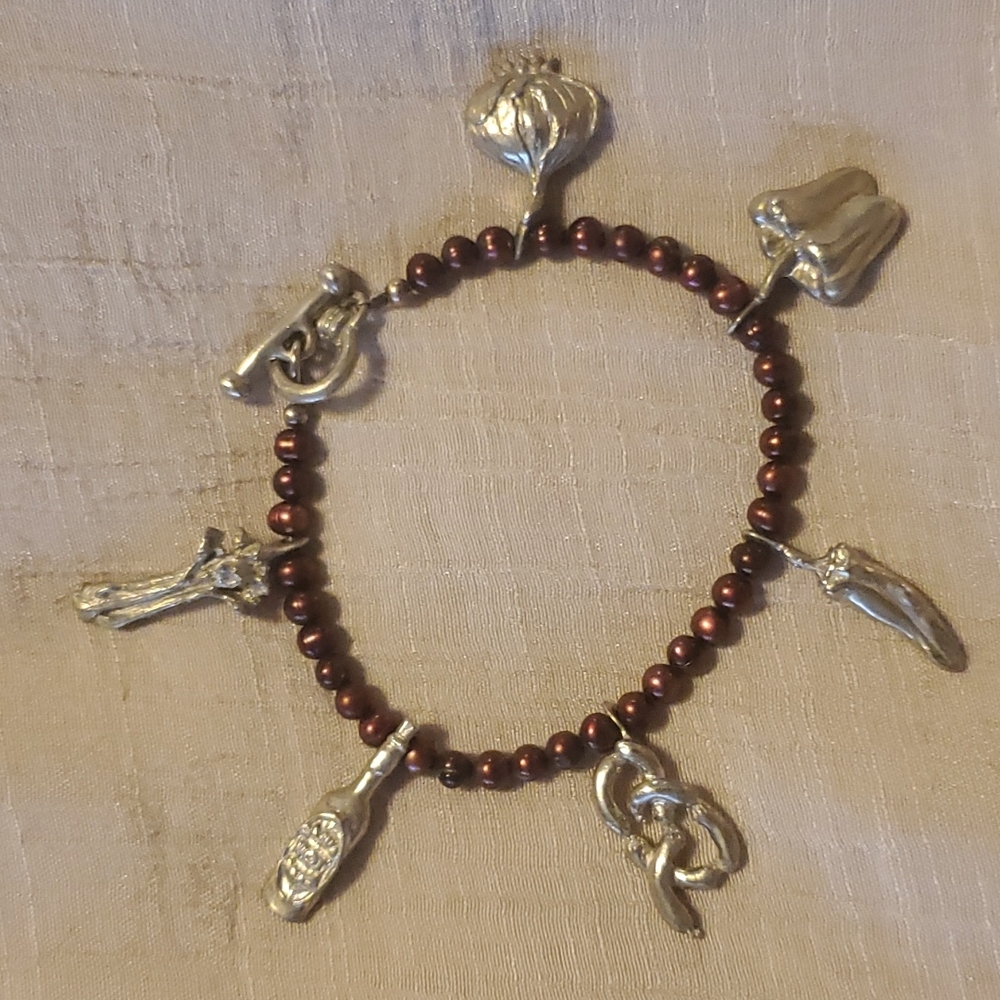Maurice Milluer Red Beans and Rice Bracelet 7"